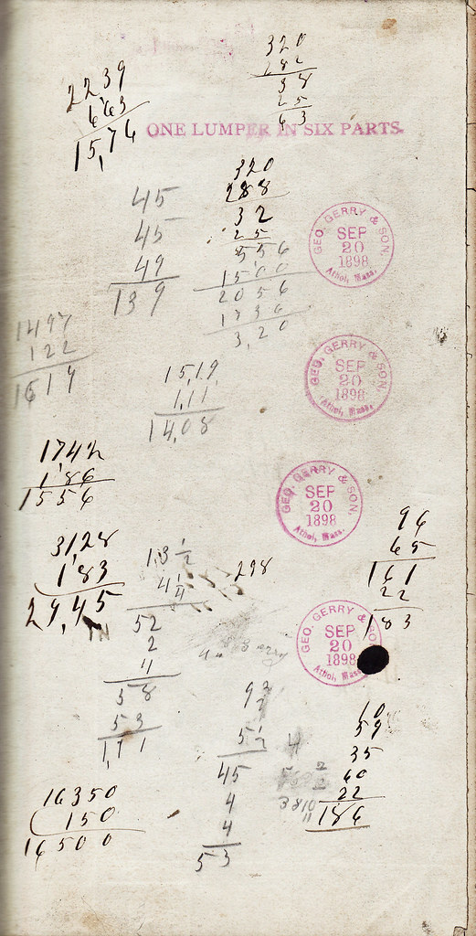 Accounting ledger book on a desk