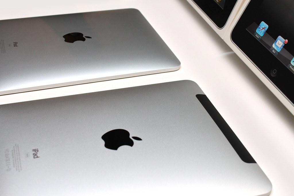 Laptop showing a software comparison