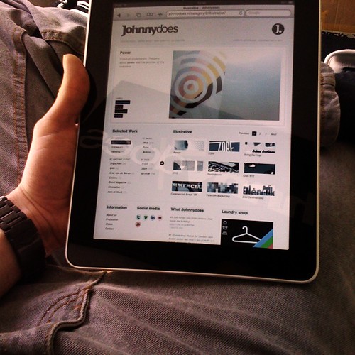 Laptop showing a website screen